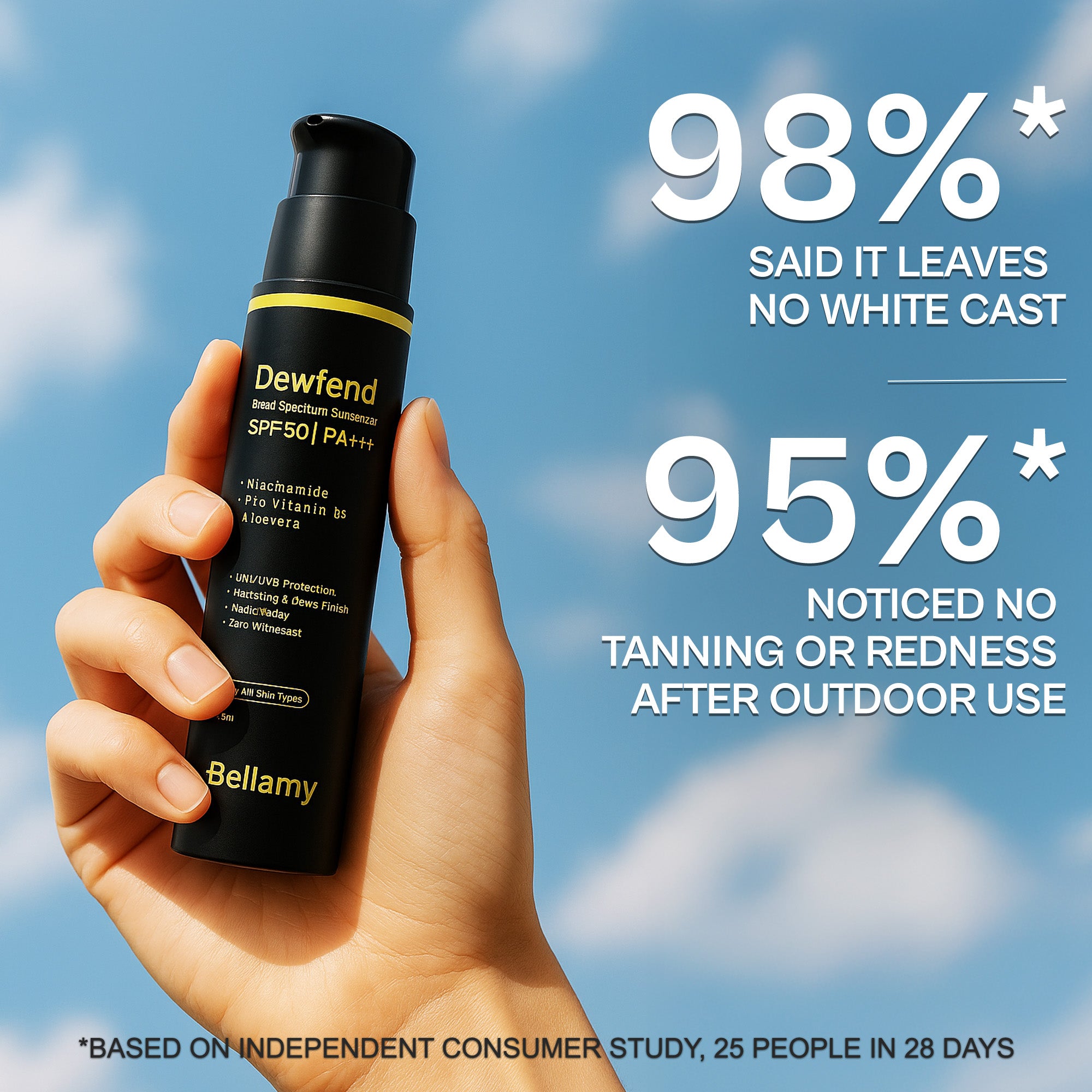 Dewfend SPF 50 PA+++ Gel Sunscreen